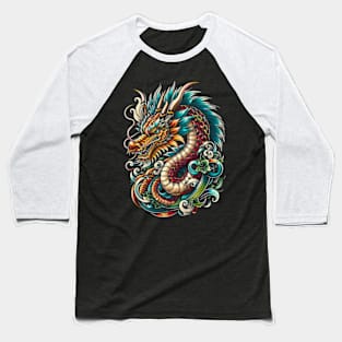 Japanese dragon Baseball T-Shirt